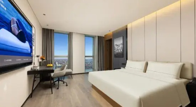 Люкс Atour Hotel, Binhai Station, Tanggu Business District, Tianjin