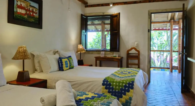 Четырёхместный номер Deluxe Hotel Hacienda Combia