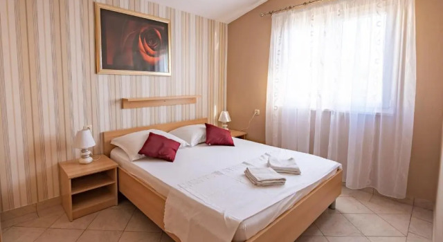 Апартаменты с 2 комнатами с балконом и с видом на море Apartments Matić
