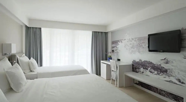 Двухместный номер Standard с балконом и с видом на парк Hotel Osejava