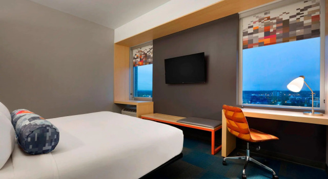 Двухместный номер Standard с видом на город Aloft by Marriott Columbia Downtown