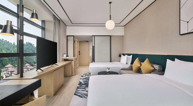 Двухместный номер Superior Hilton Garden Inn Zhuhai Jinan University