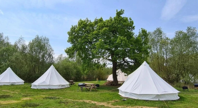 Personal Pitch Tent 6 Persons Glamping 31, Забронировать Кемпинг Кемпинги и глэмпинги Англии, Кемпинг