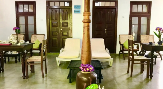 Двухместный номер Deluxe с видом на сад Walauwa The Villa Ahungalla