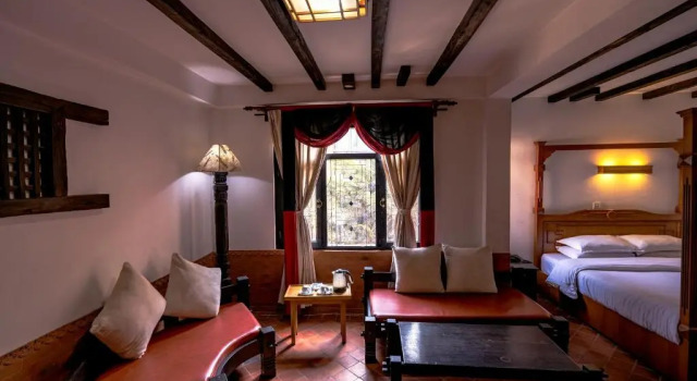 Семейный номер Deluxe Hotel Ganesh Himal