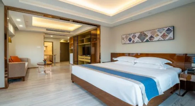 Люкс Deluxe Burui Bay Riverside Apartment Hotel