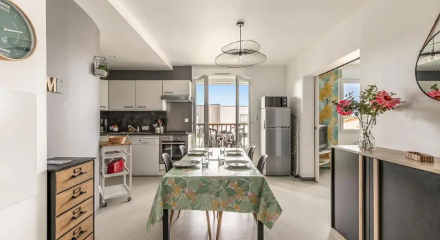 Апартаменты Appartement coquet pour 4 a Saint Gilles-Croix-de-Vie