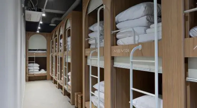 Мужская капсула Haeundae Marine Capsule Hotel&Spa