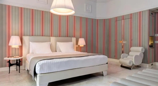 Двухместный номер Deluxe Grand Hotel Palace Rome