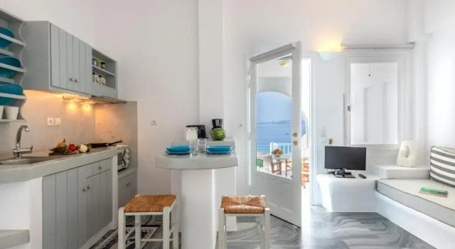 Апартаменты c 1 комнатой с видом на море Aegean Dream Apartments