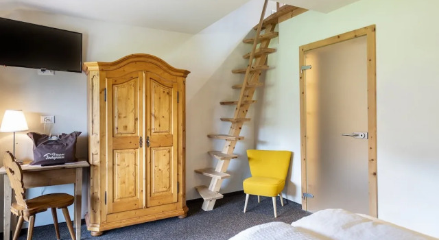 Семейный номер Standard Дуплекс c 1 комнатой с балконом и с видом на горы Berghotel Jochgrimm - Your Dolomites Home