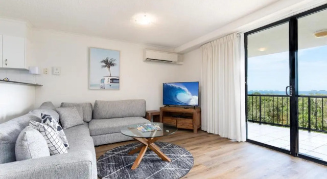 Апартаменты с 2 комнатами с видом на океан Marcoola Beach Resort