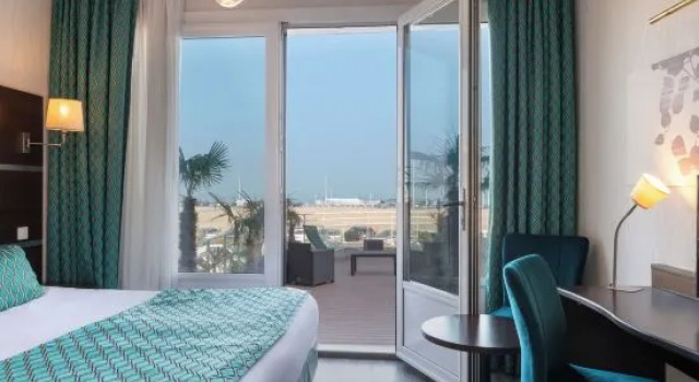 Номер Standard с видом на море Hôtel de la Plage