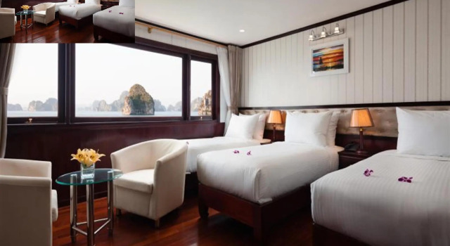 Семейный номер Deluxe Halong Sapphire Cruises