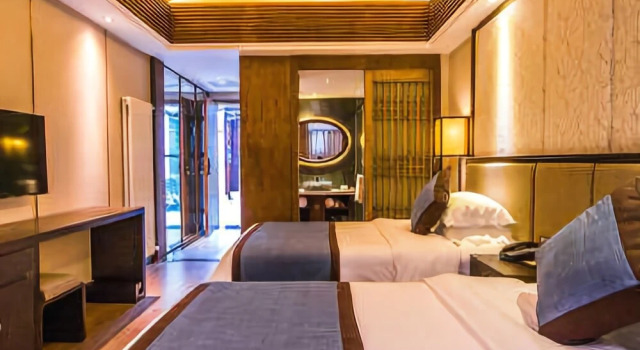 Jinye Chanyi Vacation Hotel, Buchen Sie Hotel Leshan Sichuan