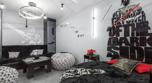 Stars Wars Apartments on Leningradsky Avenue, Book Apartment Moscow Russia
