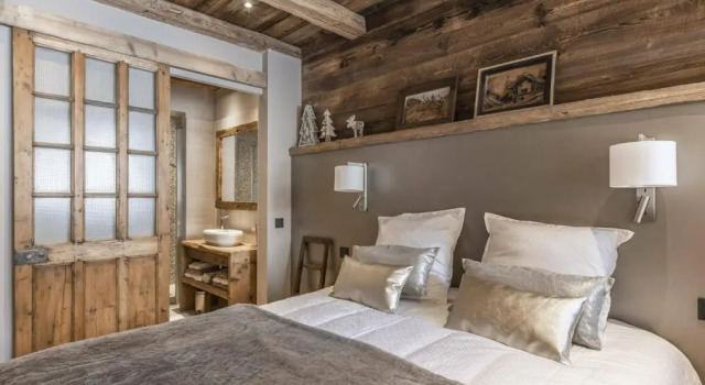 Chalet 5★, 12 pers, spa, sauna, proche pistes, 5 ch. - FR-1-304-229, Забронировать Шале Виллы Овернь-Рона-Альпы, Вилла