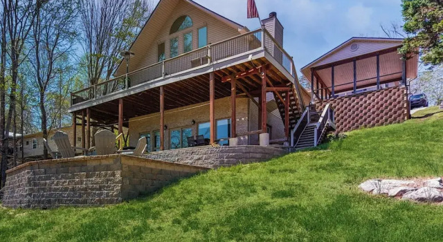 Коттедж Outdoor Spa + Dock! Scenic Norris Lake Retreat