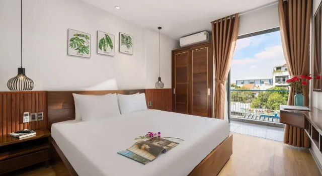 Семейные апартаменты с 2 комнатами с балконом Dana Boutique Hotel & Apartment