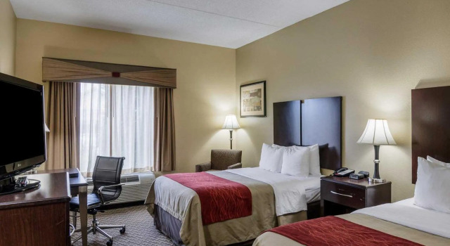 Четырёхместный номер Standard Spark by Hilton Waynesboro