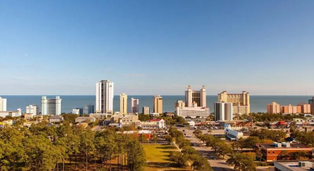 Двухместный номер Deluxe с красивым видом из окна Sheraton Myrtle Beach