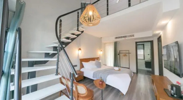 Люкс Yu Yue Gui · Swimming Pool Seaview Full House Design Aesthetics Resort VILLA Villa