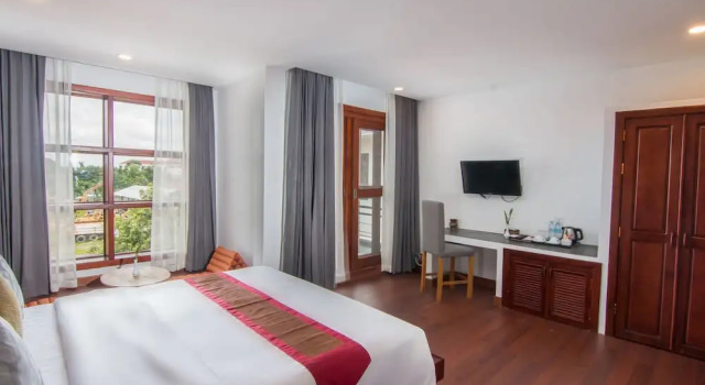 Двухместный номер Deluxe с балконом Eco Villa