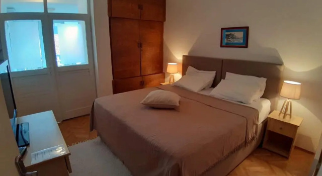 Студия с балконом и с частичным видом на море Apartments Kuljaca