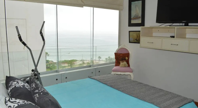Modern Miraflores Apartment Ocean View, Rezervovat Apartmán Hotely v Lima s parkováním, Parkování