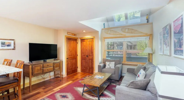 Cimarron Lodge 35 2 Bedroom Condo, Забронировать Апартаменты/квартира Апартаменты Теллурайд, рядом с Тропа Jud Wiebe, Апартаменты/квартира
