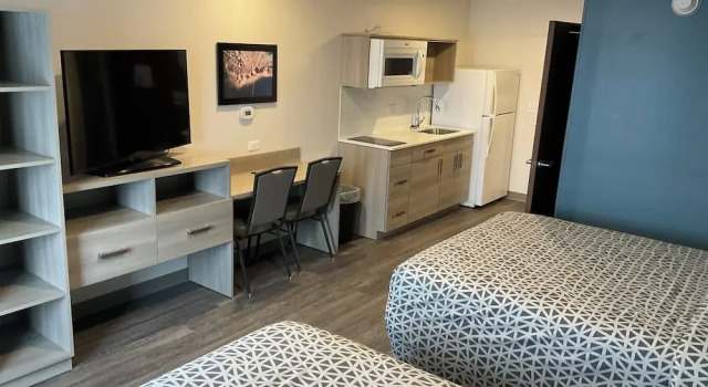 Четырёхместный люкс WoodSpring Suites Dearborn Detroit