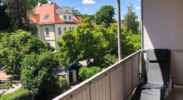 Апартаменты с балконом Messeapartment Dutzendteich