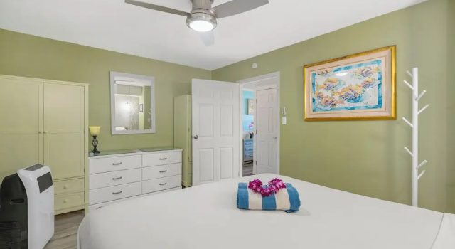 Двухместные семейные апартаменты c 1 комнатой с видом на сад Kihei Ali'i Kai Condos with Free Parking