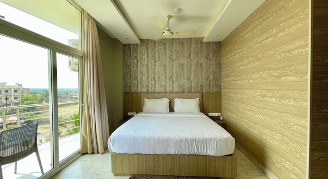 Двухместный номер Deluxe с балконом и с видом на море TBS Sea View - Full AC- Pool & Breakfast