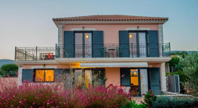 Апартаменты с 2 комнатами с видом на море Korallis Villas