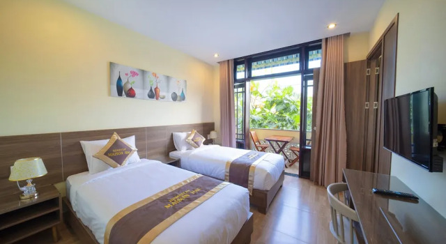 Семейный номер Standard с балконом и с видом на город Maison Hai Homestay Hoi An