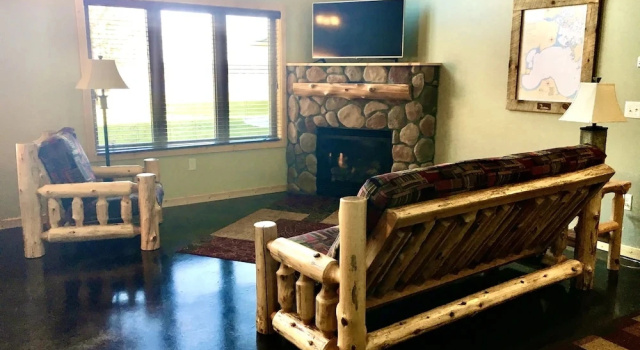 Вилла с 2 комнатами с видом на реку Sportsman's Lodge