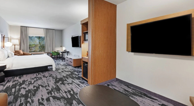 Люкс c 1 комнатой Fairfield Inn & Suites by Marriott Tulsa Catoosa