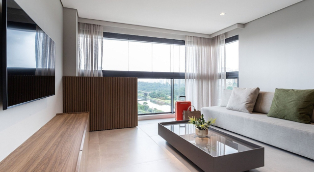 Апартаменты Comfort AVNU by Viva - Residencial Alto Padrão próximo a Business Center na Nações Unidas