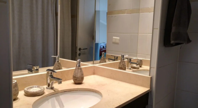 Семейные апартаменты с 2 комнатами с балконом Apartamento Living Perez