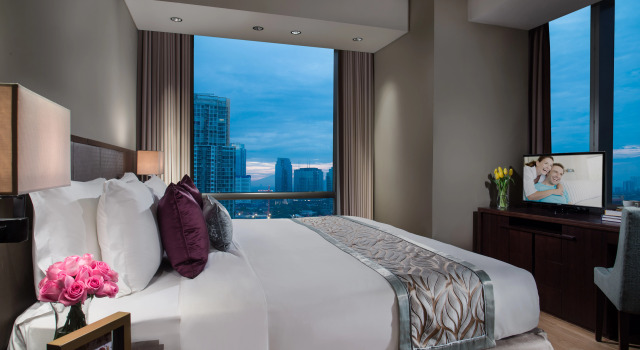 Executive Zimmer 2 Schlafzimmer Ascott Kuningan Jakarta