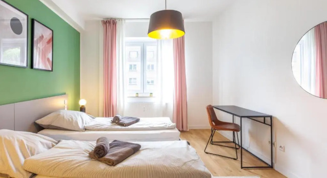 Glück Auf Appartements Hufelandstraße Essen, Забронировать Апартаменты/квартира Хольстерхаузен Эссен, рядом с Ботанический сад Гругапарк