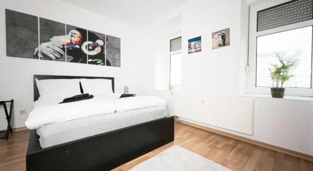 Stilvolles 1-Zimmer-Apartment im beliebten Plagwitz, Prenota Appartamento Plagwitz Bassa Sassonia