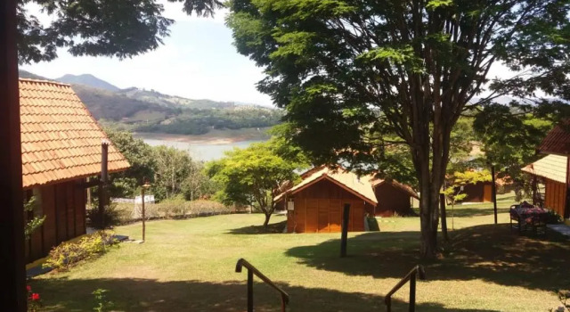 Шале c 1 комнатой Chalé Represa Recanto Varanda do Sol
