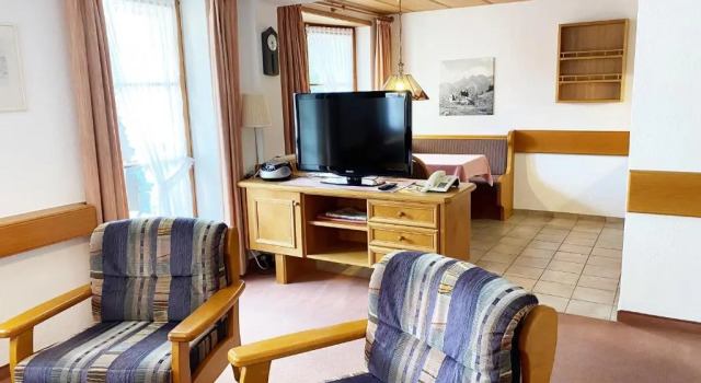 Апартаменты с 2 комнатами с балконом Haus Central Oberstdorf