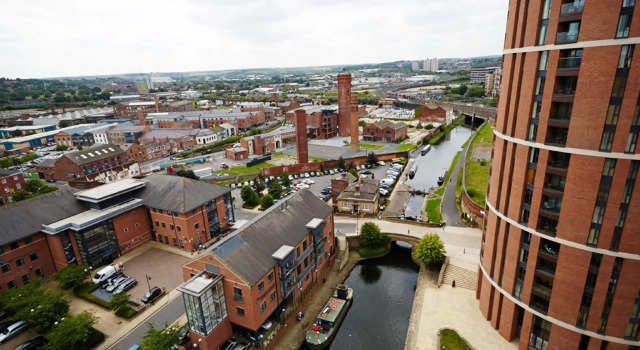 Двухместный номер с видом на канал DoubleTree by Hilton Leeds