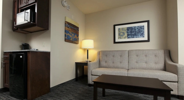 Двухместный люкс Holiday Inn Express & Suites Omaha South Ralston Arena by IHG