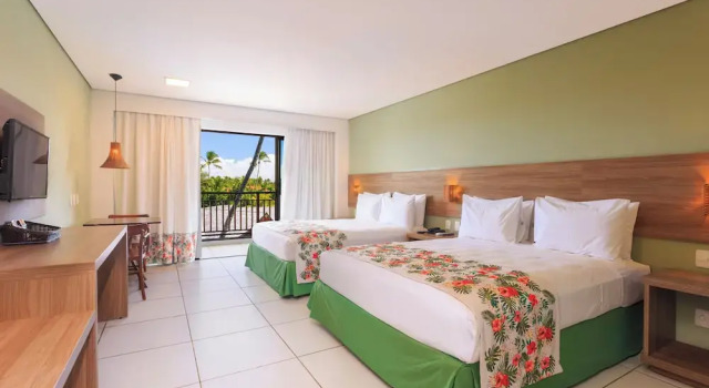 Четырёхместный номер Standard с балконом Vivá Porto de Galinhas Resort