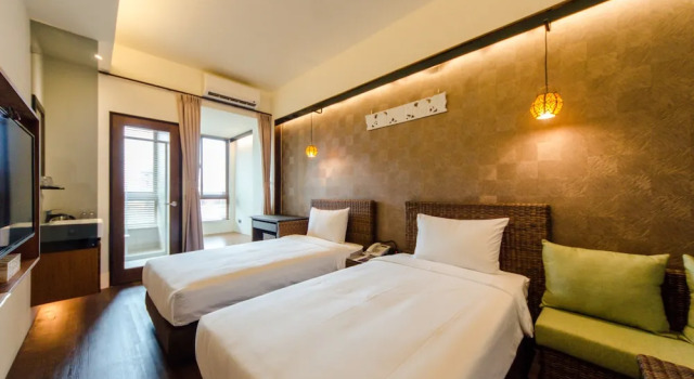 Двухместный номер Standard с балконом 嬉安平 Si Anping by Hotel Si