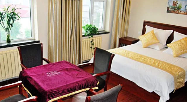 Номер Standard GreenTree Inn Hebei Cangzhou Bohai New District Huanghua Port Express Hotel